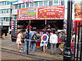 Football scarf and souvenir stall, Olympic Way, Wembley