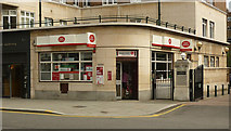 TQ2678 : South Kensington Station Post Office, Melton Court by Jim Osley