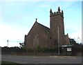 Former church at St. Cyrus in Aberdeenshire