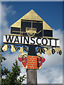 Wainscott village sign