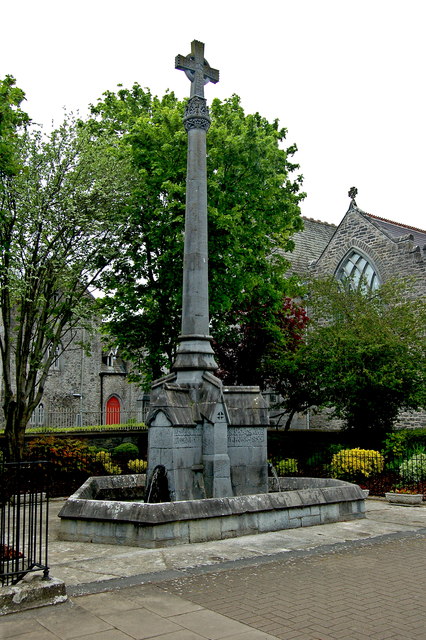 Adare - Main Street - Village  Fountain
