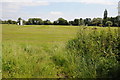 SO8872 : Cricket field near Cakebole by Philip Halling