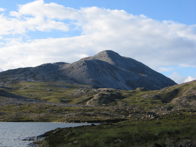 View north to An Ruadh-stac