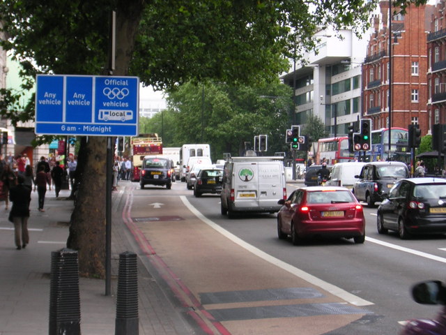 Olympic Route Network: Games Lane, Marylebone Road