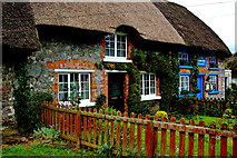 R4646 : - Main Street - Grey Stone, Red Brick & White Cottage Dwelling by Joseph Mischyshyn