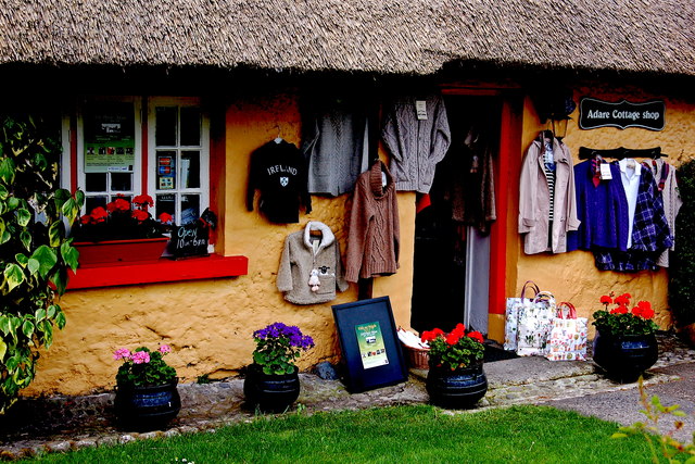 Adare - Main Street - Adare Gift Shop Cottage