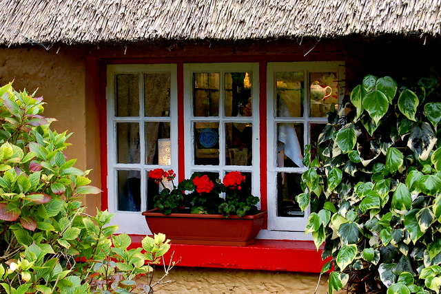 Adare - Main Street - Adare Gift Shop Cottage Window