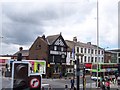 The Black Bull on Friargate from the Ringway Preston