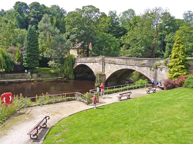 Walkway & Gardens near the Low Bridge,... © Mike Smith :: Geograph ...