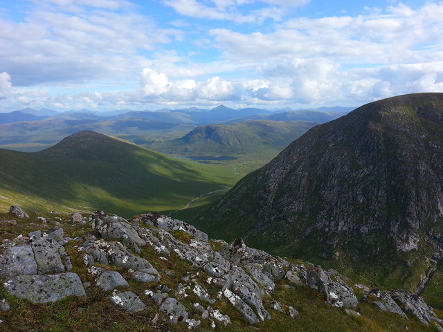 View SSE from Meall Odhar ridge