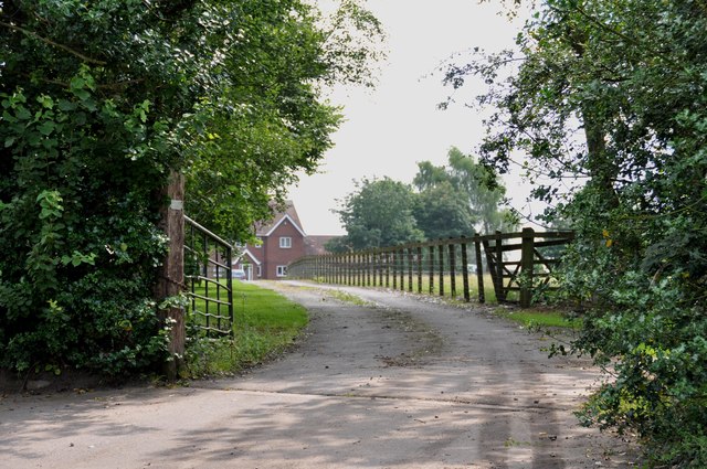 Driveway to Pendrell Hall, near Codsall Wood