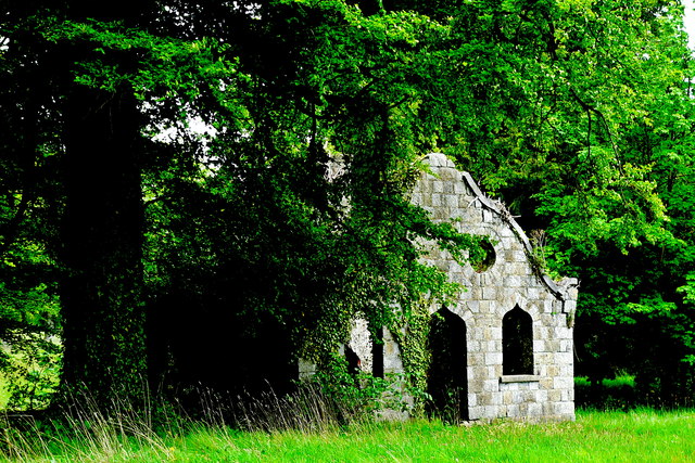 Adare - Adare Manor Grounds - Ruins of Stone Building