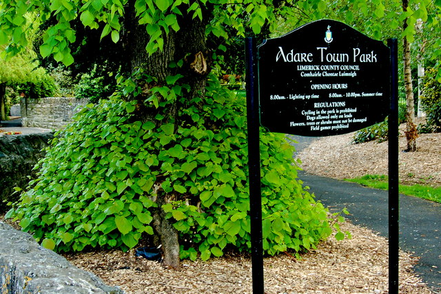 Adare - Main Street - Town Park Entrance