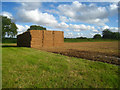 SU5847 : First haystack of the summer by Mr Ignavy