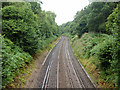 Railway towards Liss