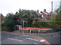 Floral display on corner of Ash Drive,Warton