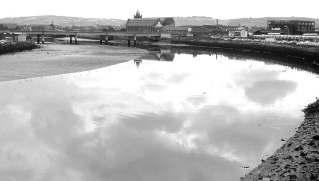 The River Lagan, Belfast (1981)