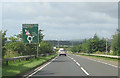 Manrahead roundabout from A737
