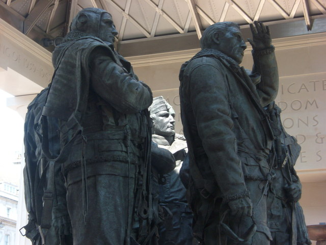 The RAF Bomber Command Memorial at Green Park