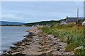 View along beach, Milton of Connage