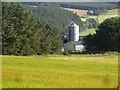 View down to Balchimmy silo