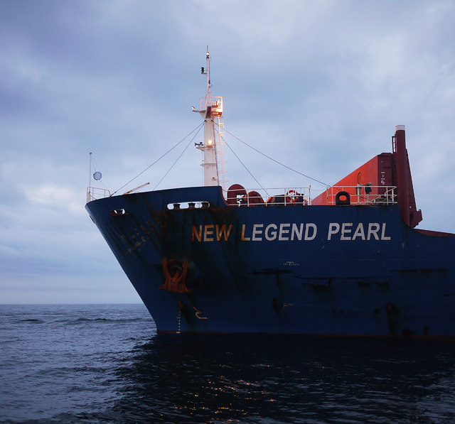 The 'New Legend Pearl' in Belfast Lough