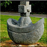 R3377 : Ennis - River Fergus Downstream Walk - Person in Boat Sculpture by Joseph Mischyshyn