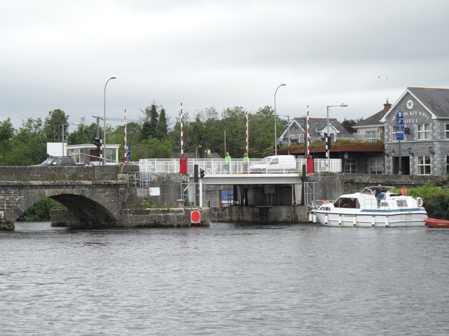 Lifting Bridge on the Shannon in Roosky, Co. Roscommon