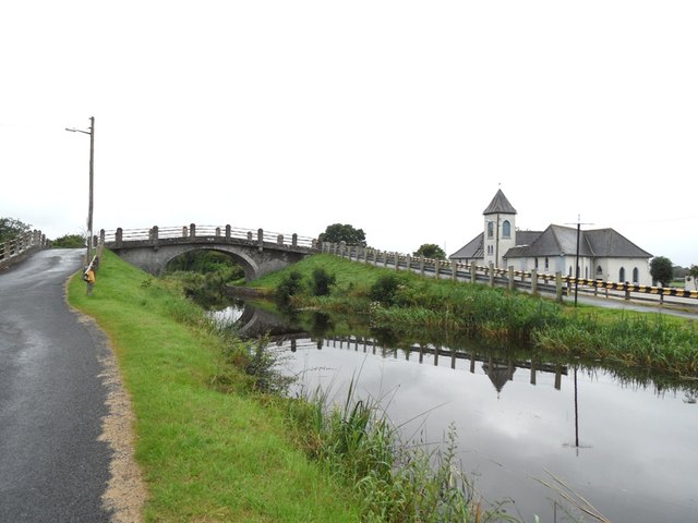 Plunkett Bridge on the Grand Canal in Pollagh, Co. Offaly