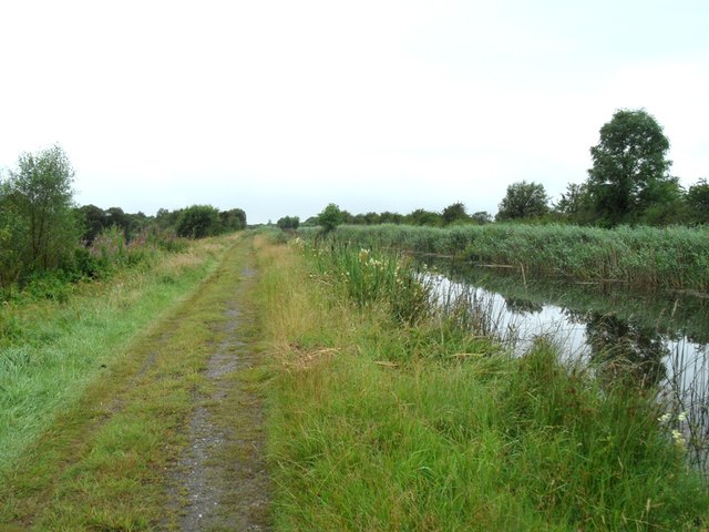 Grand Canal in Turraun, west of Pollagh, Co. Offaly
