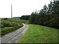 The road to Fernworthy Reservoir