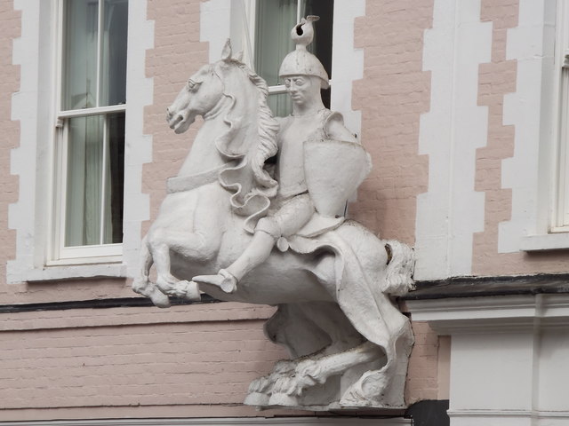 White Knight Upon a White Horse Â© Colin Smith cc-by-sa/2.0 :: Geograph