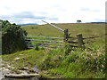 A broken gate in to the fields between Highend and Midburn