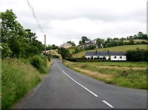 H5204 : Houses alongside the Laragh to Mountain Lodge road by Eric Jones