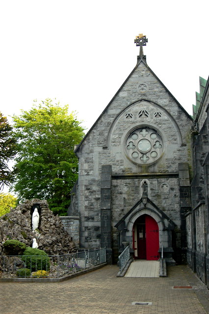 Ennis - Francis Street - Franciscan Friary - Left (East) Rear Entrance to Chapel 