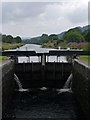 NR8291 : The Crinan Canal: Lock No 9 by James T M Towill
