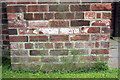 Benchmark on church on Thirsk Road