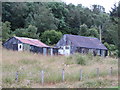 Sheds beside the A82 near Fort William