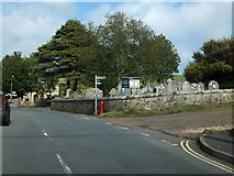 SZ5277 : Churchyard of St Mary & St Rhadegund, Whitwell by David Smith