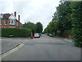 Salisbury Avenue George V Postbox & Salisbury Avenue, Harpenden