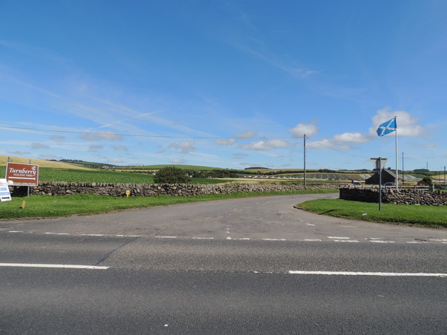 Turnberry Holiday Park Junction © Billy McCrorie :: Geograph Britain ...