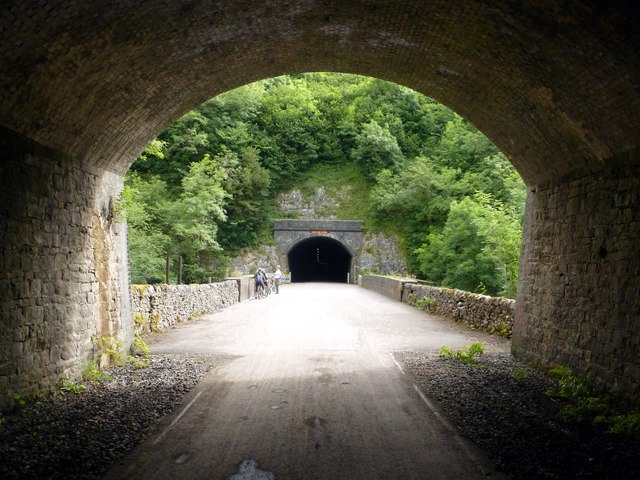 Chee Tor tunnels on the Monsal Trail