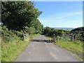 Cattle Grid on Brown Carrick Hill near Shank Glen