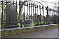 Cemetery wall of Forest Road East opposite Addison Street