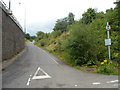 Side road alongside the A4048, Pontllanfraith