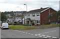 Corner of  Vale View Road and Yew Grove, Pontllanfraith