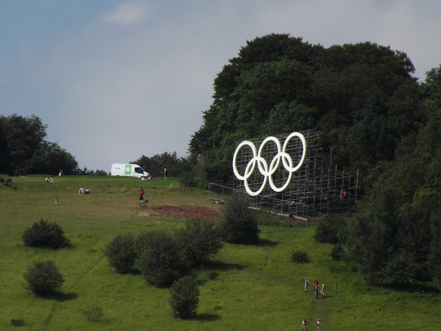 Olympic Rings on Box Hill
