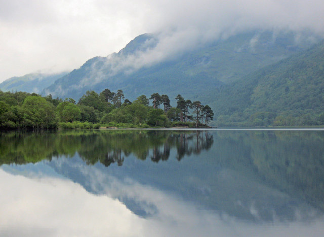 Reflection on Loch Eck