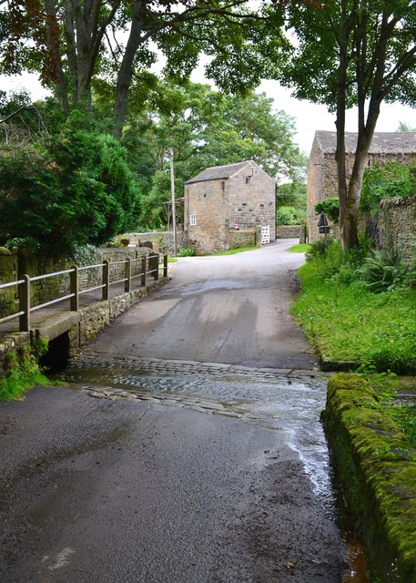 The ford - Townfield Lane, Shatton