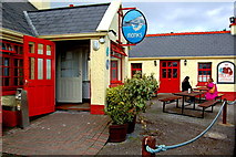 M2208 : The Burren - Ballyvaghan - R477 - Monk's Seafood Pub & Restaurant - Entrance by Joseph Mischyshyn